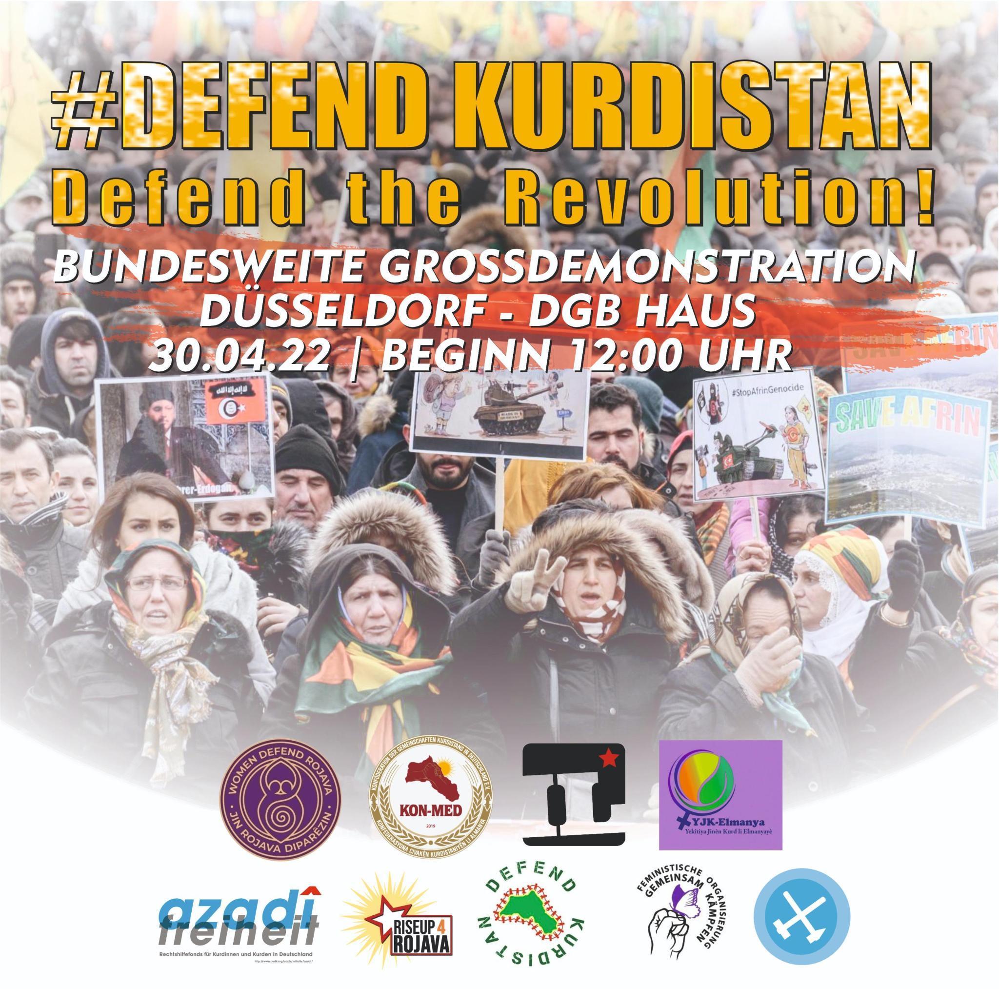 Defend Kurdistan – Defend the Revolution!