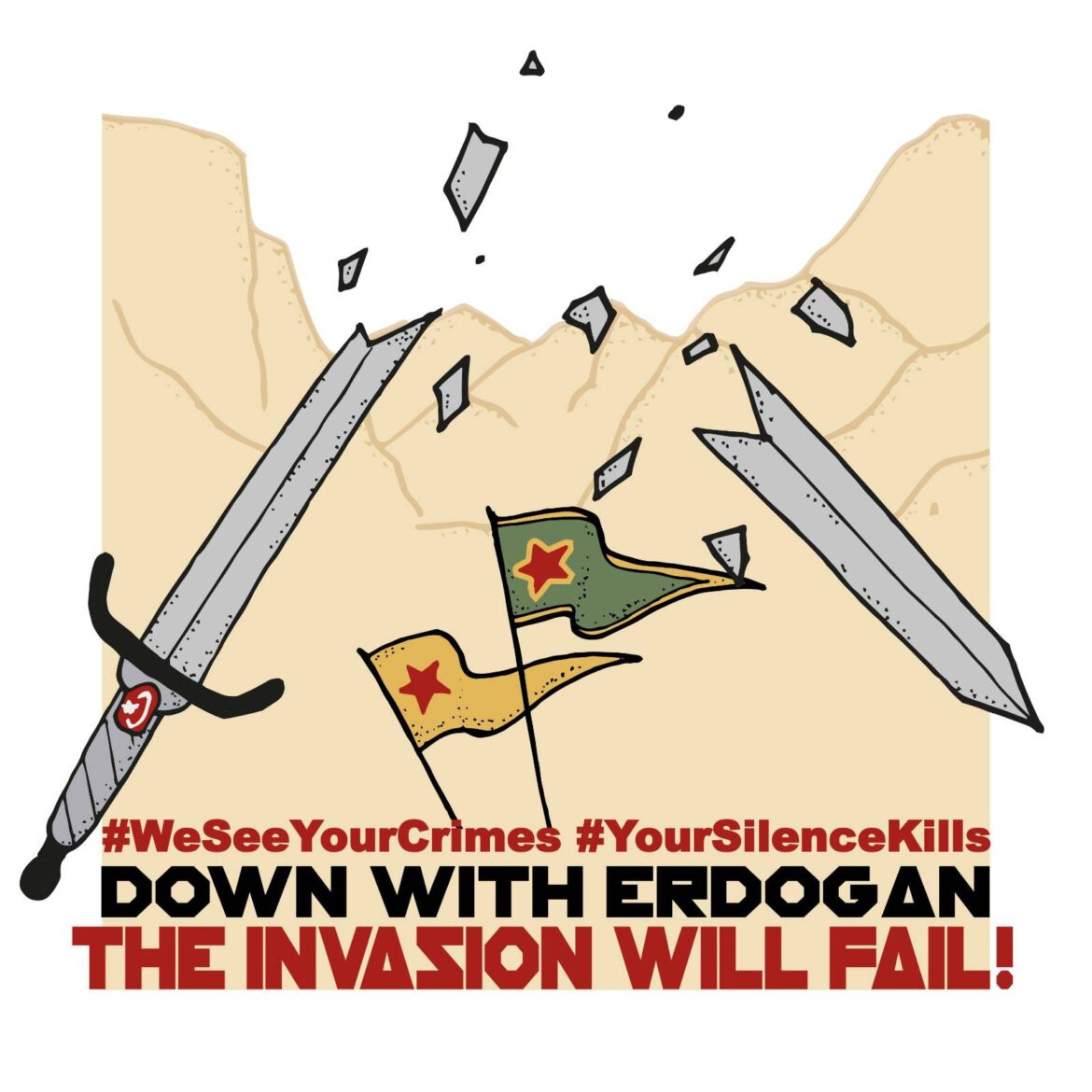 Defend Kurdistan: it’s time to take solidarity with Kurdistan to a new level!
